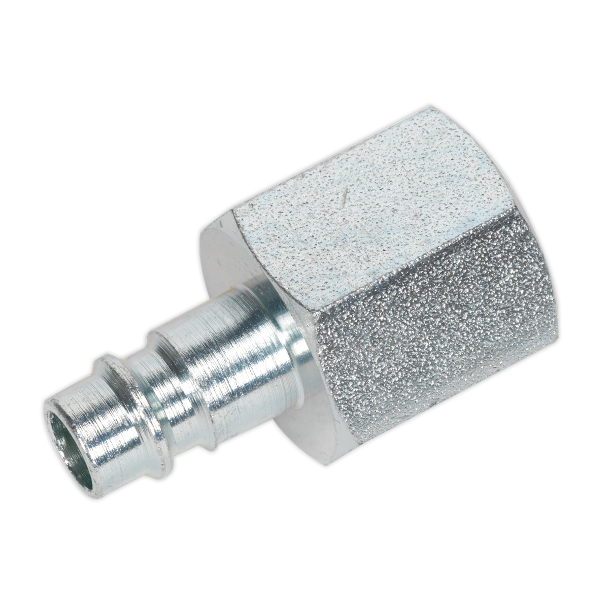 Sealey Screwed Adaptor Female 1/2" BSP Hardened Steel Construction 2 Pieces AC86