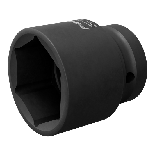 Sealey Impact Socket Tool 52mm 1" Square Drive ‎Corrosion Resistant Black IS152