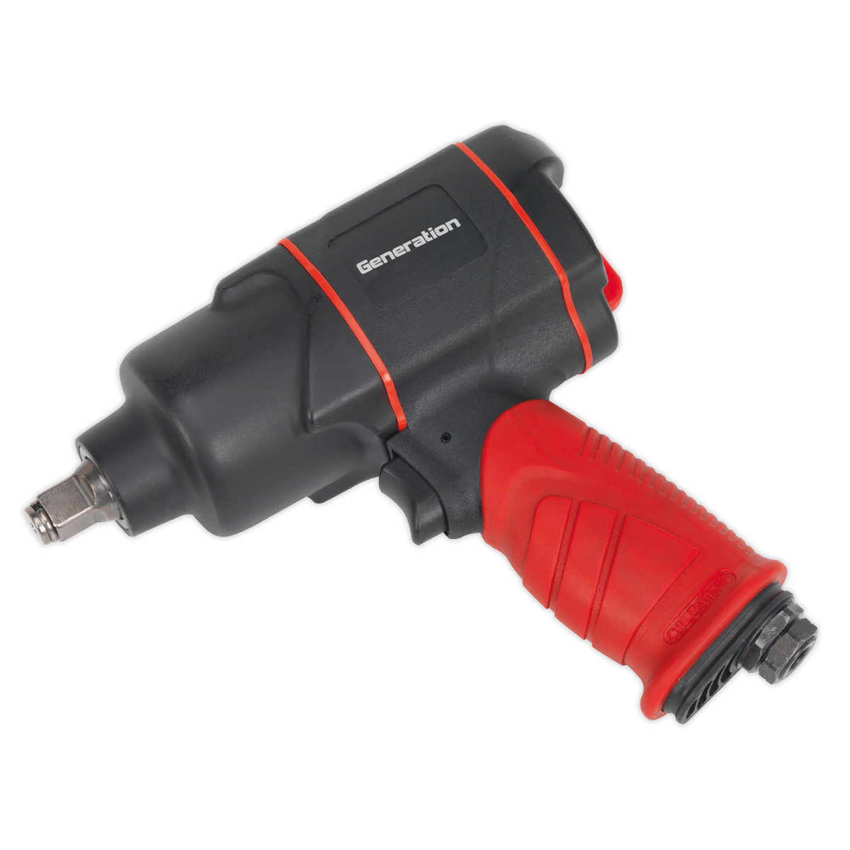 Sealey Composite Air Impact Wrench 1/2" Square Drive Twin Hammer GSA6006
