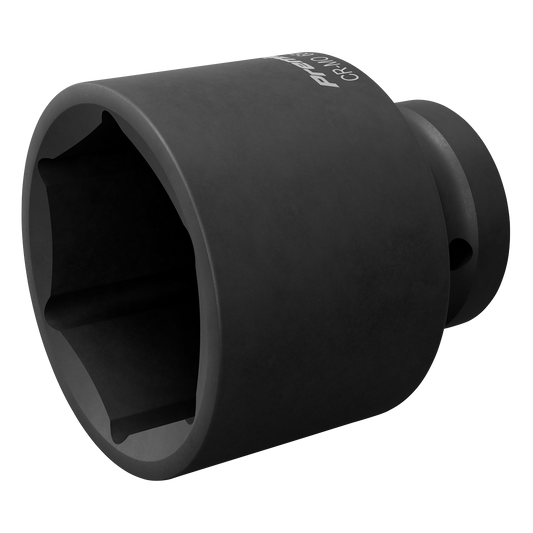 Sealey Impact Socket Tool 65mm 1" Square Drive ‎Corrosion Resistant Black IS165