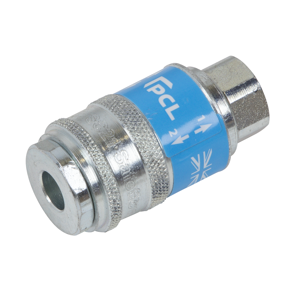 PCL Safeflow Safety Coupling Body Female 3/8" BSP For Workshop Agricultural Use