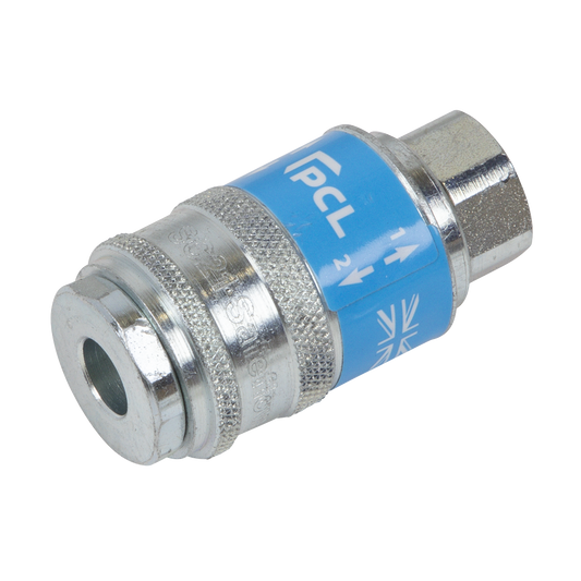 PCL Safeflow Safety Coupling Body Female 3/8" BSP For Workshop Agricultural Use