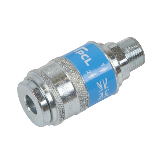 PCL Safeflow Safety Coupling Body Male 3/8" BSPT For Workshop & Agricultural Use