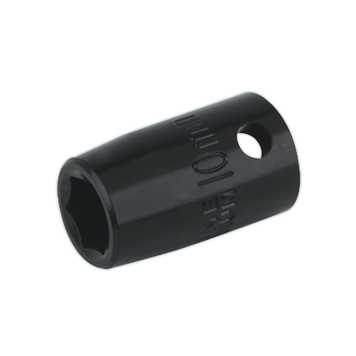 Sealey Impact Socket WallDrive 10mm 3/8" Drive Chrome Vanadium Black IS3810