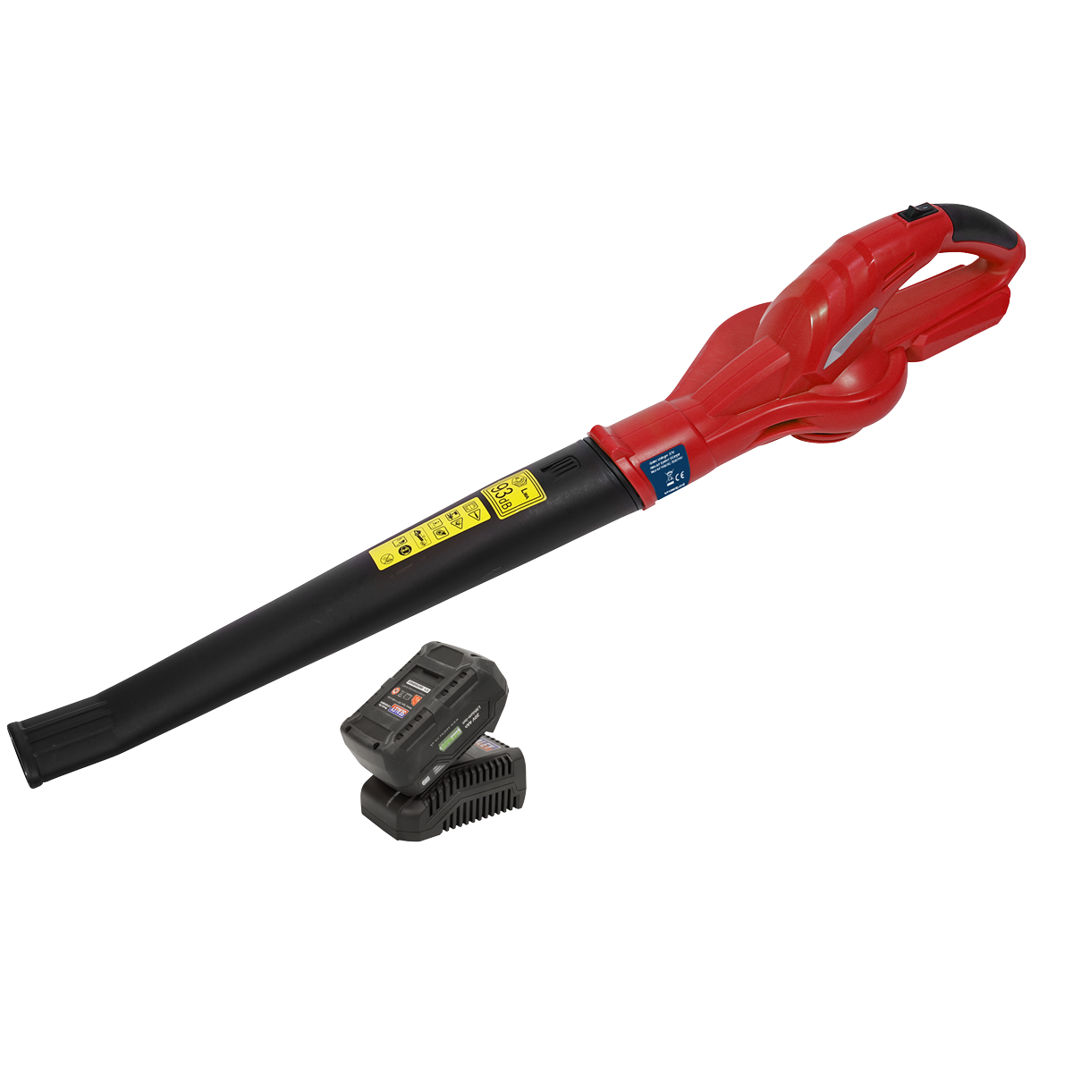 Sealey 20V Cordless Leaf Blower With 4Ah Battery & Charger Kit CB20VCOMBO4