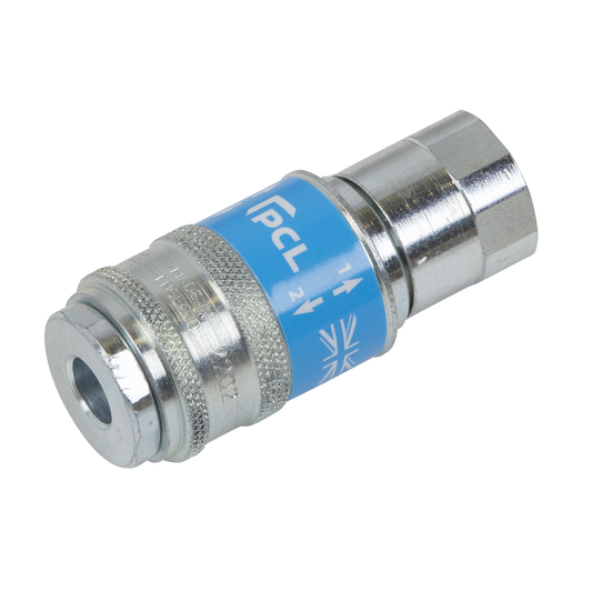 PCL Safeflow Safety Coupling Body Female 1/2" BSP For Workshop Agricultural Use