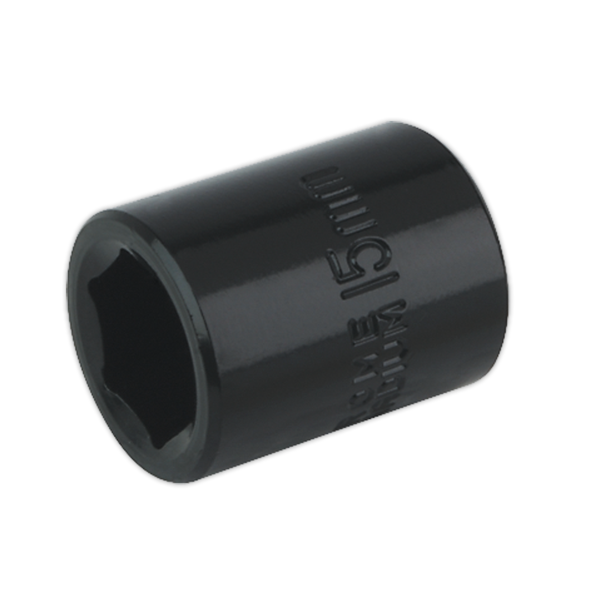 Sealey Impact Socket Tool 15mm 3/8" Square Drive - ‎Corrosion Resistant IS3815