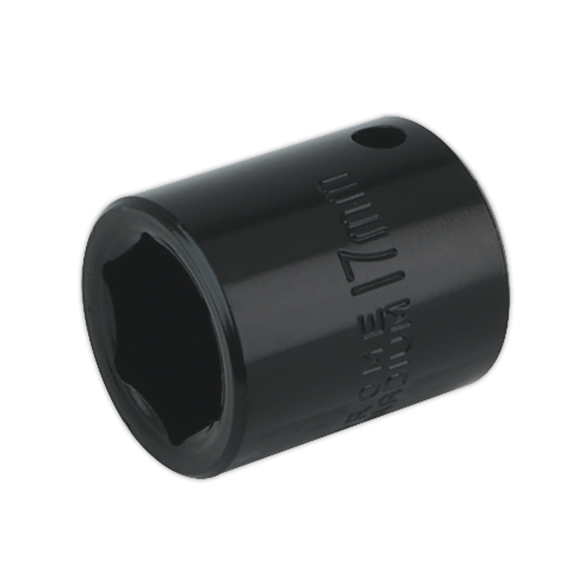 Sealey Impact Socket Tool 17mm 3/8" Square Drive - ‎Corrosion Resistant IS3817