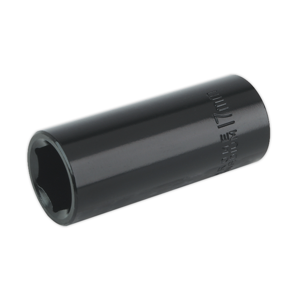 Sealey Impact Socket Tool 17mm Deep 3/8" Square Drive ‎Anti Corrosion IS3817D