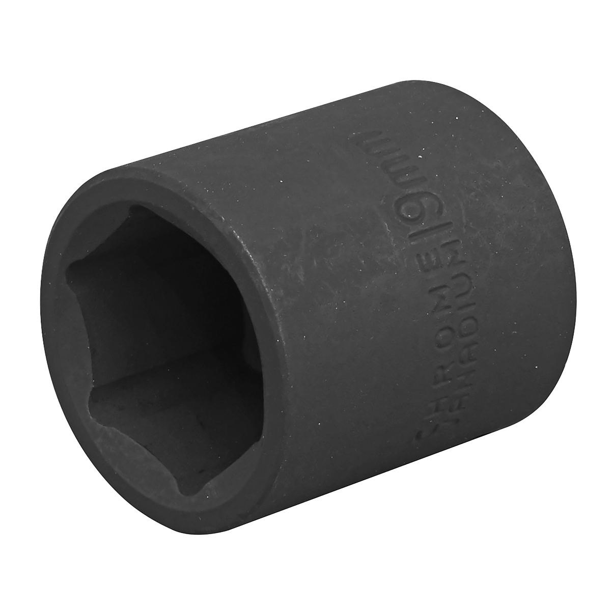 Sealey Impact Socket Tool 19mm 3/8" Square Drive - ‎Corrosion Resistant IS3819