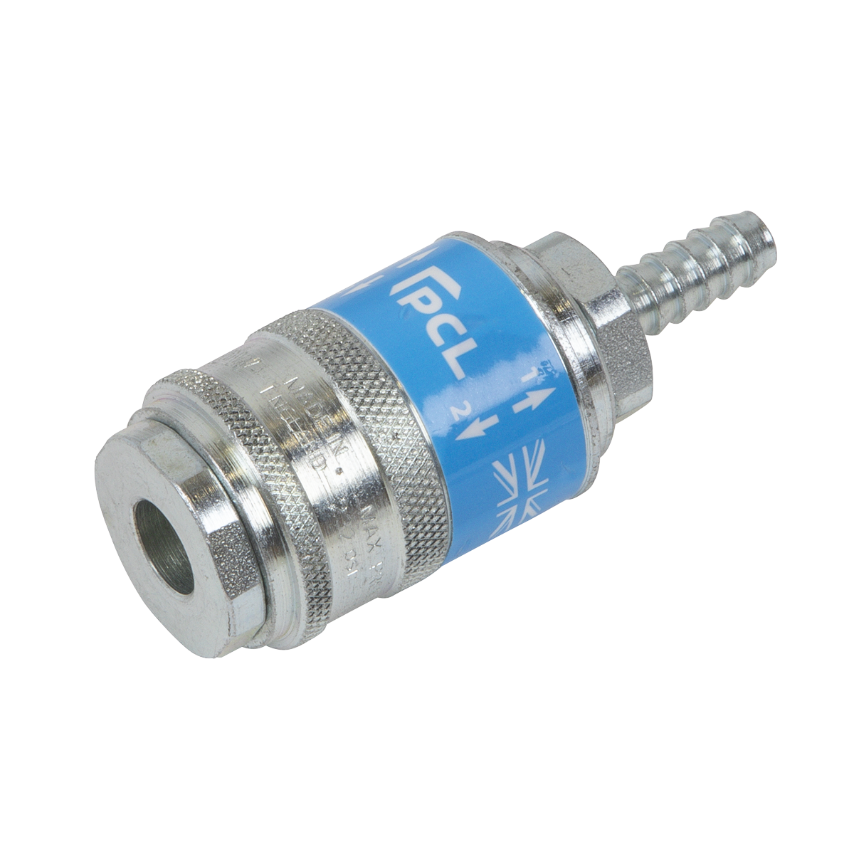 PCL Safeflow Safety Coupling Body Tailpiece Ø1/4" Hose Workshop & Agricultural