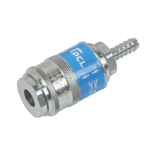 PCL Safeflow Safety Coupling Body Tailpiece Ø1/4" Hose Workshop & Agricultural