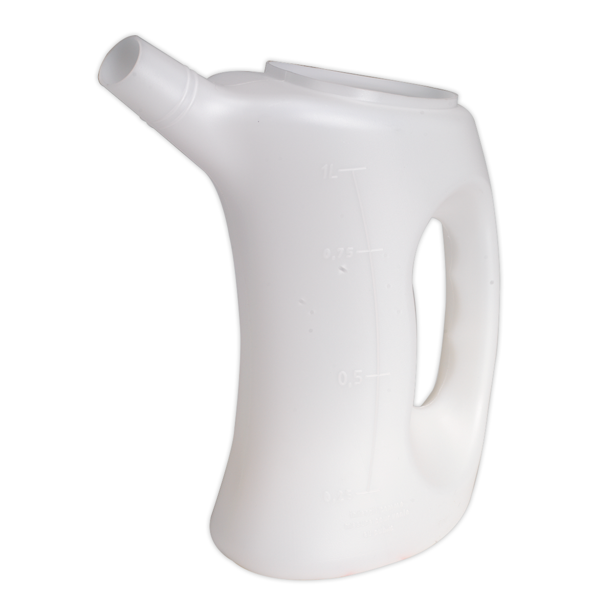 Sealey 1L Measuring Jug With Rigid Spout & Stable Ergonomic Design Tool J1