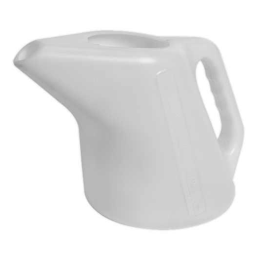 Sealey Measuring Jug Heavy Duty Ergonomic Design Easy-to-Read Scale 5Litres J5RS