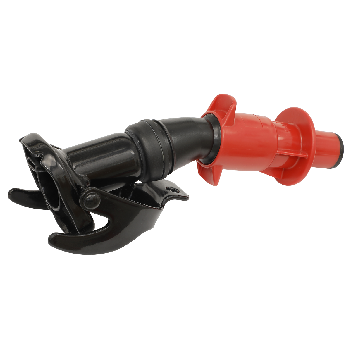 Sealey 5L & 10L Metal Jerry Can Smart Spout With Automatic Stop Red/Black JCSS