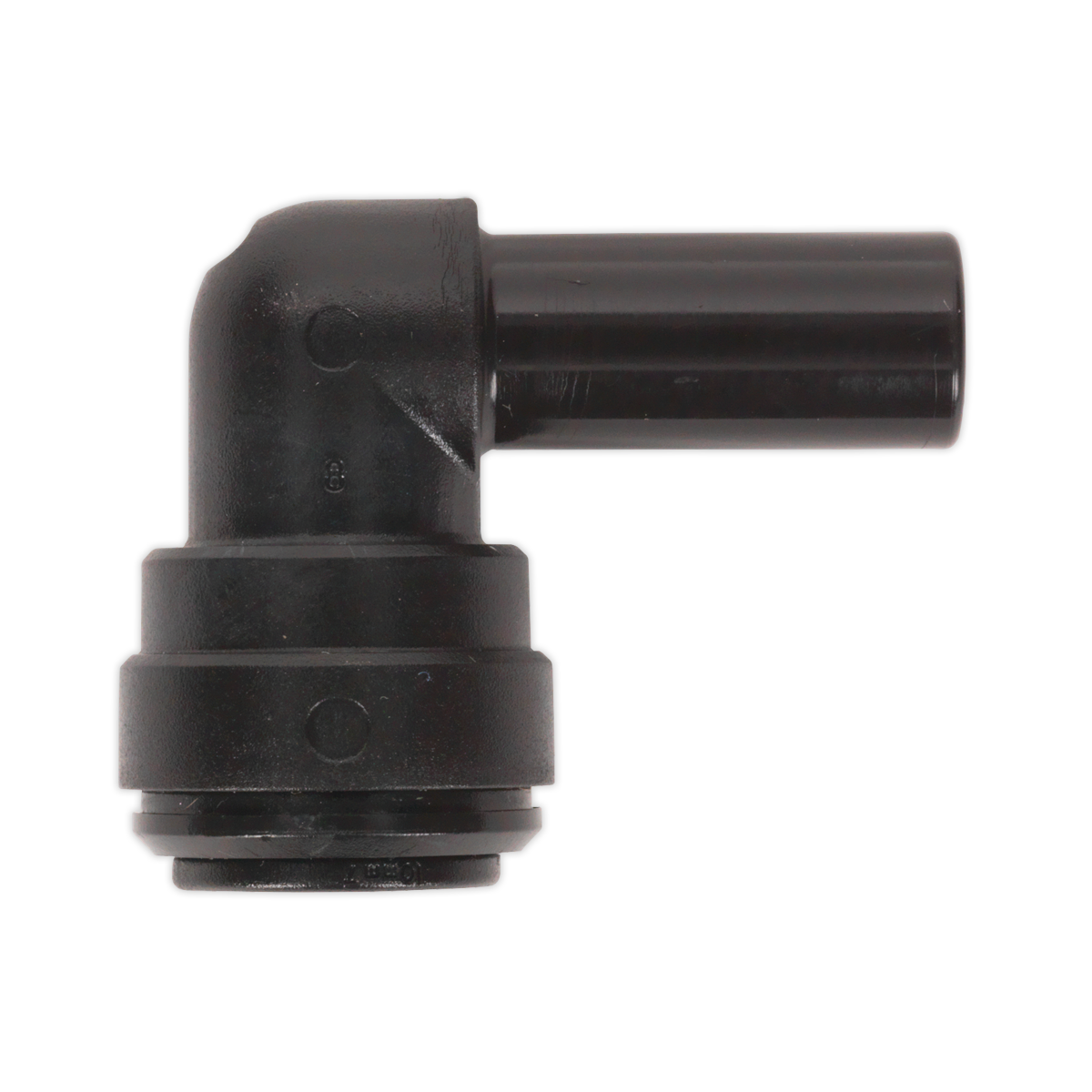 Sealey Stem Elbow 10mm Pack Of 5 John Guest Speedfit PM221010E Black JGCET10