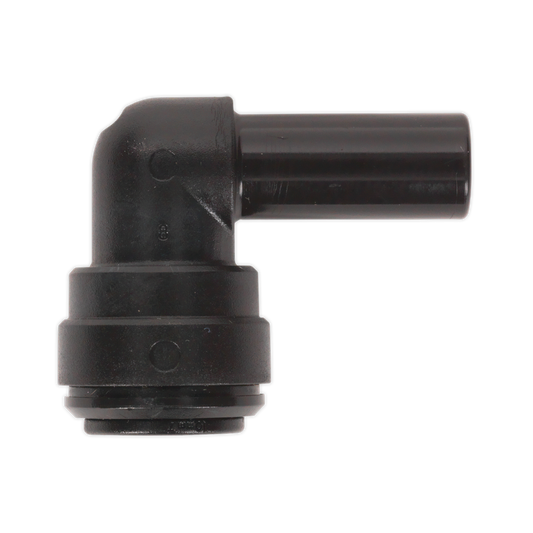 Sealey Stem Elbow 10mm Pack Of 5 John Guest Speedfit PM221010E Black JGCET10
