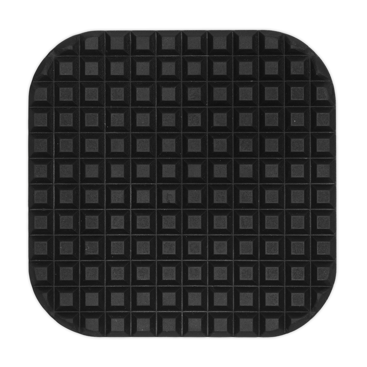 Sealey Safety Rubber Jack Pad Type A Designed To Prevent Damage Black JP01