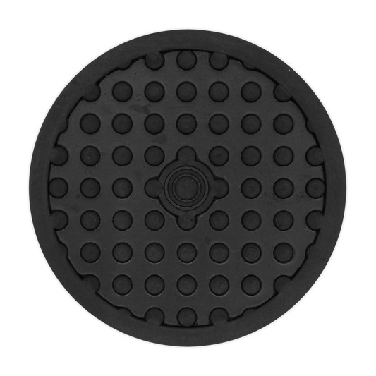 Sealey Safety Rubber Jack Pad Type B Designed To Prevent Damage Black JP02