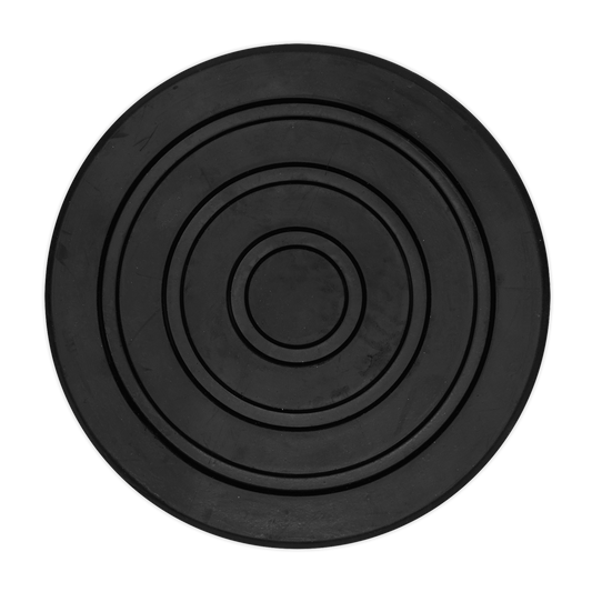 Sealey Safety Rubber Jack Pad Type A Designed To Prevent Damage Black JP04