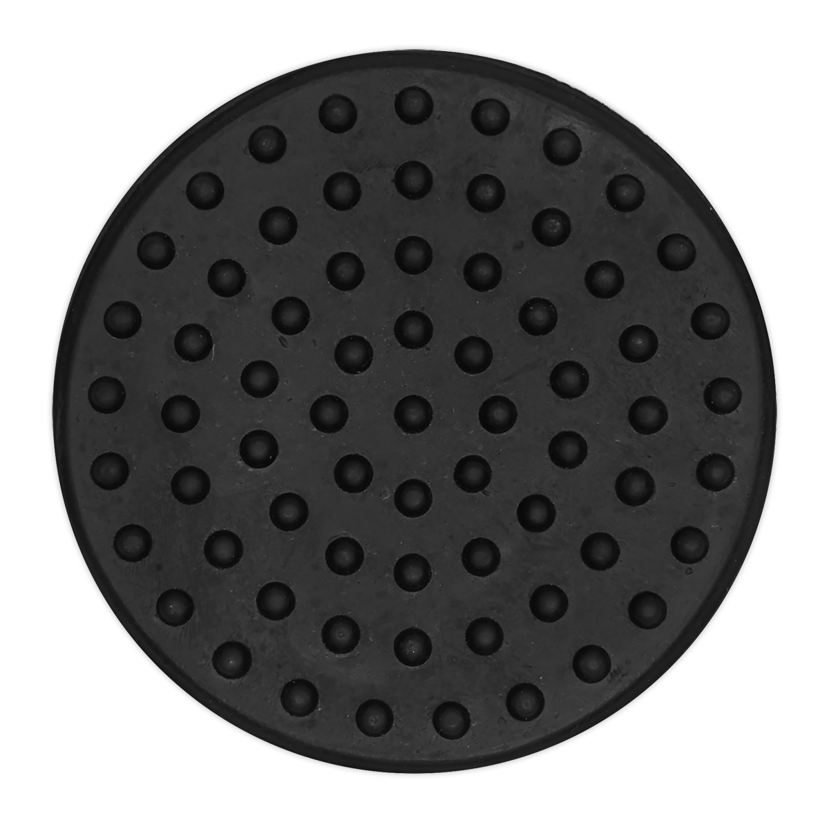 Sealey Safety Rubber Jack Pad Type B Saddle Size: Ø83-88mm - Black JP11