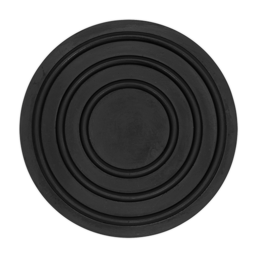 Sealey Safety Rubber Jack Pad Type B Designed To Prevent Damage Black JP12