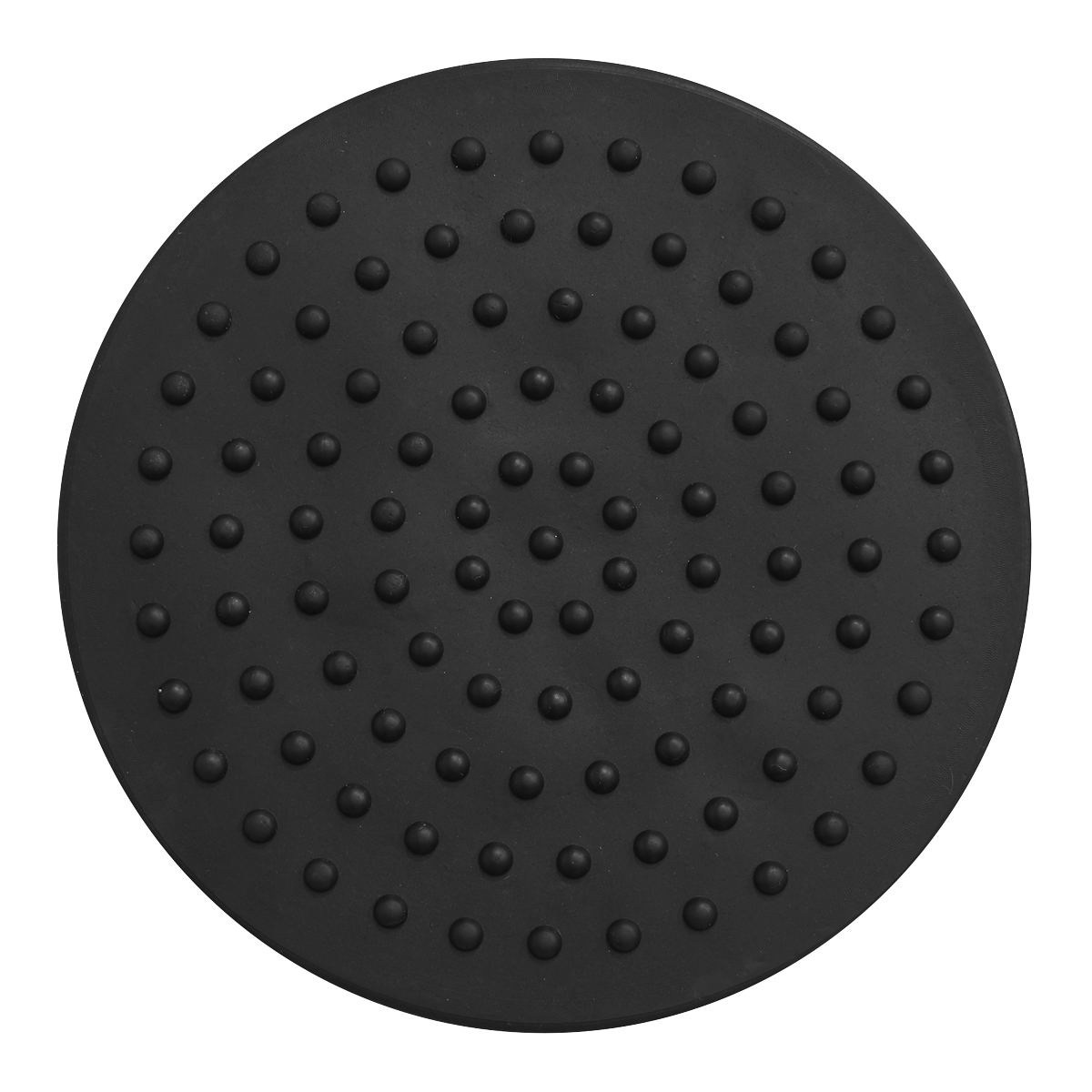 Sealey Safety Rubber Jack Pad Type B Saddle Size: Ø112-117mm - Black JP18