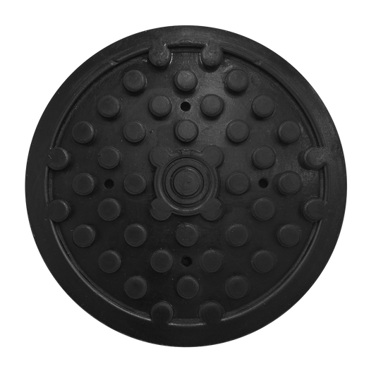 Sealey Safety Rubber Jack Pad Type C Designed To Prevent Damage Black JP19