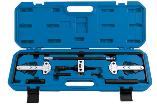 LASER 5258 Valve Spring Compressor Steel Twin Rail System For SOHC DOHC Engines