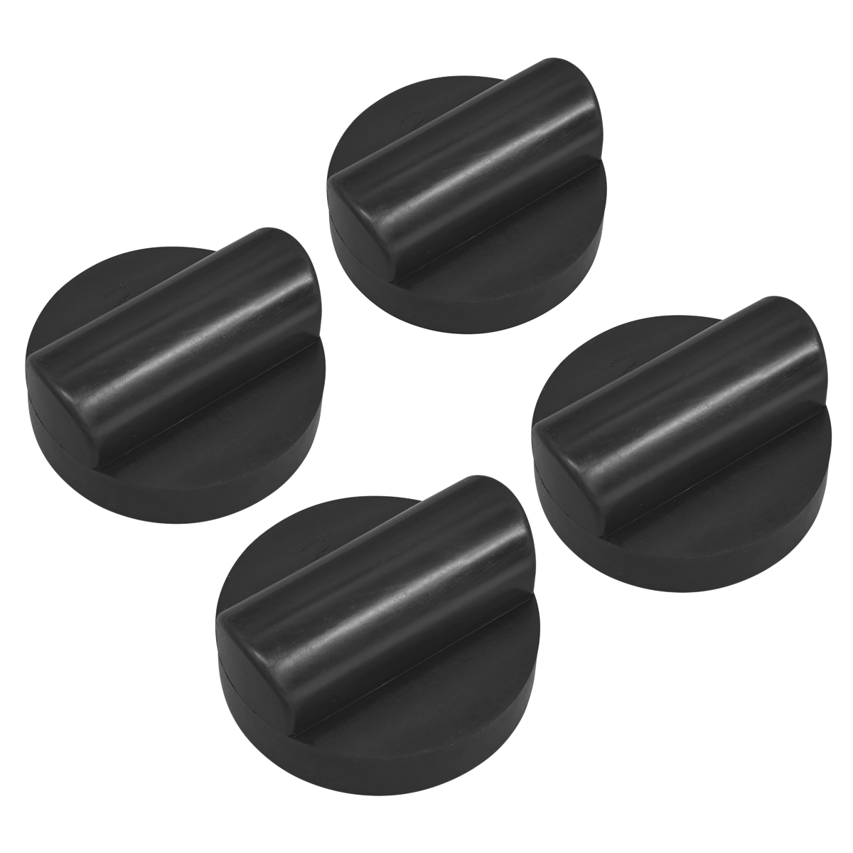 Sealey Jacking Pad Set Durable Rubber Prevents Vehicle Damage Fits Audi JP23