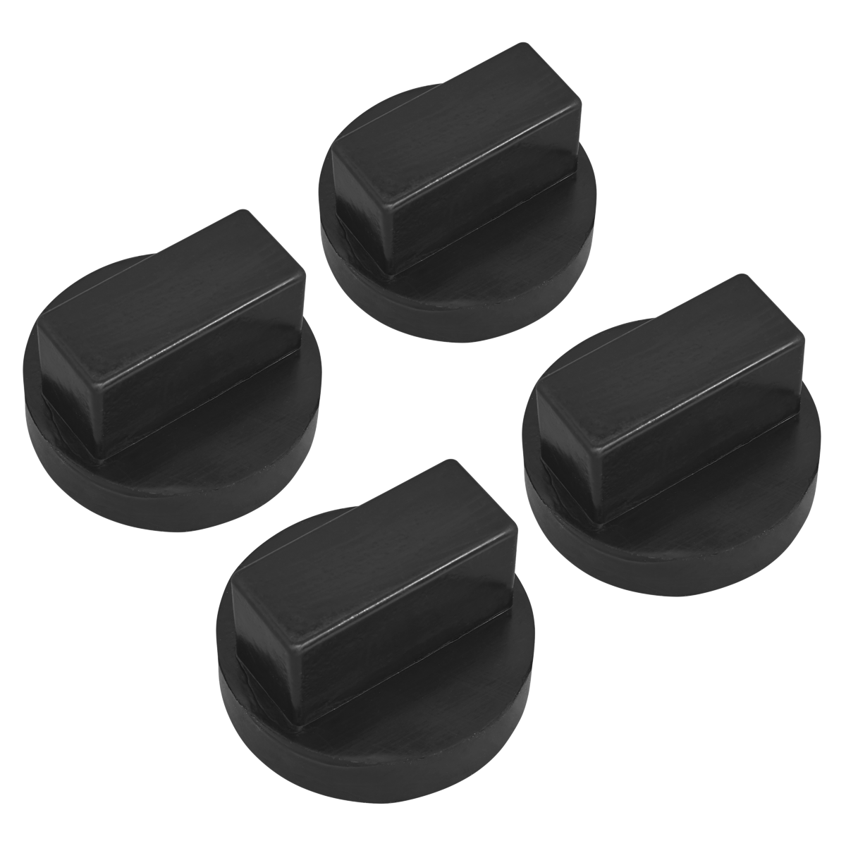 Sealey Jacking Pad Set Durable Prevents Vehicle Damage Fits Mercedes-Benz JP24