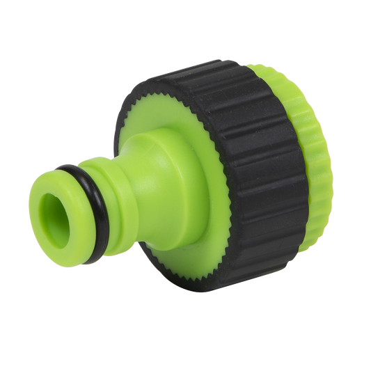 Sealey Soft-Touch Tap Adaptor 1/2"-3/4" Soft Touch Durable ABS Plastic JS3022