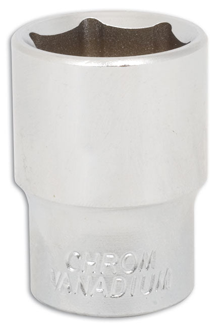 LASER 0819 Socket Wrench Insert 1/2" Drive 23mm Spanner Chrome Vanadium Steel
