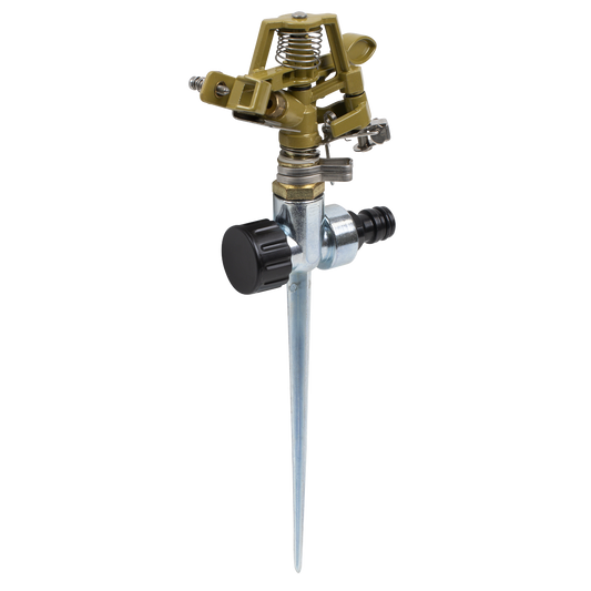 Sealey Pulsating Water Sprinkler on Metal Spike 20m Maximum Diameter JS303