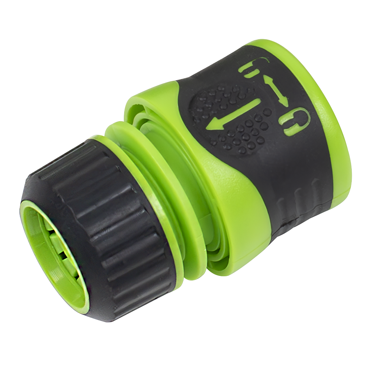 Sealey Soft-Touch Hose Connector With Lock 1/2" 5/8" Durable ABS Plastic JS3050