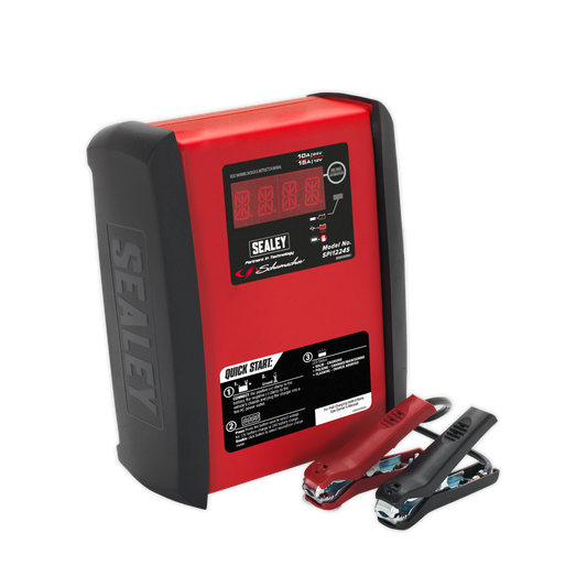 Sealey Schumacher Intelligent Speed Charge Charger 12V 15A/24V 10A SPI1224S