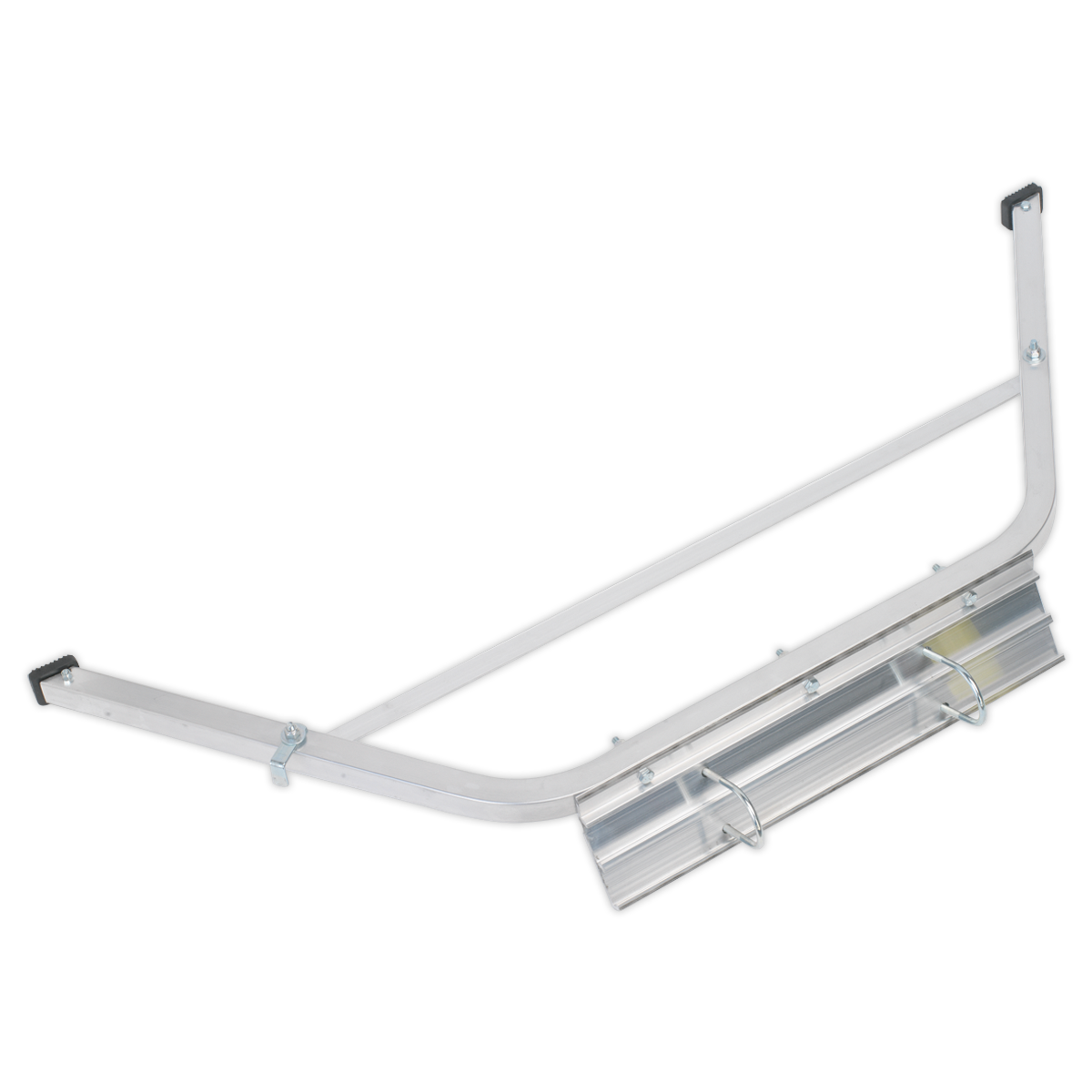 Sealey Ladder Stand Off 360mm Aluminium 1000mm Span Width Rubber Feet LAD002