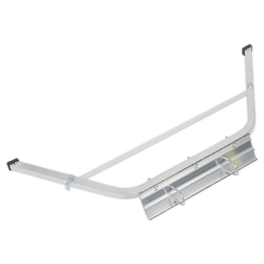 Sealey Ladder Stand Off 360mm Aluminium 1000mm Span Width Rubber Feet LAD002