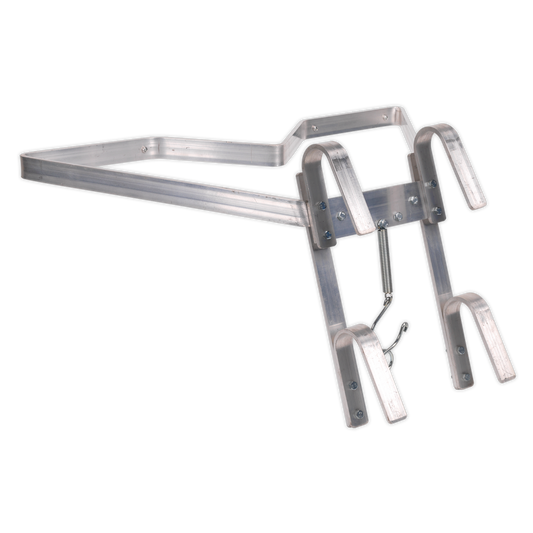 Sealey 2 Way Ladder Stand Off Big Grip 110kg Capacity 700mm Span Width LAD004