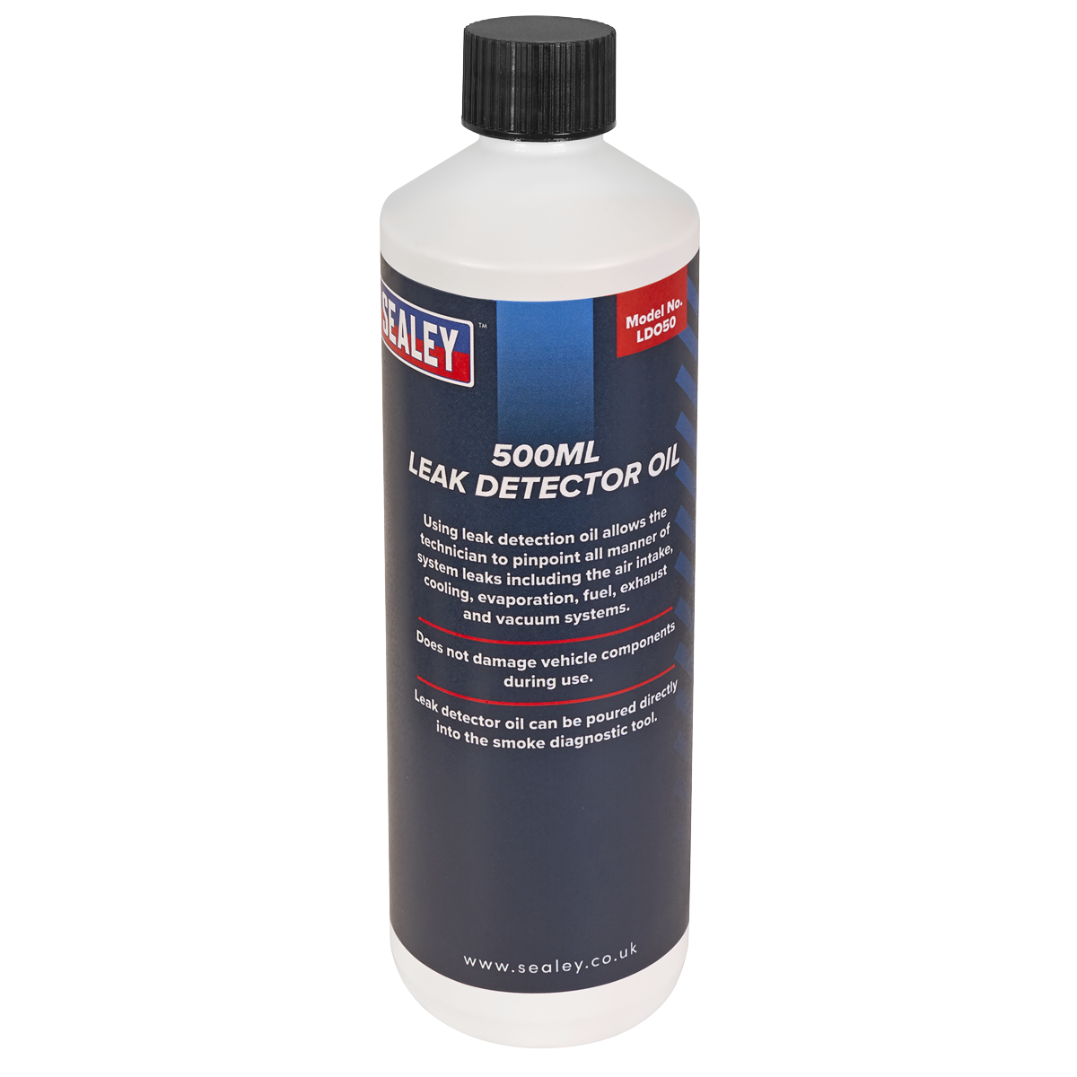 Sealey Leak Detector Oil 500mL Diagnostic Tool Easy To Use For VS868 VS869 VS870