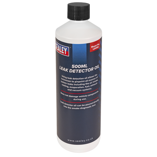 Sealey Leak Detector Oil 500mL Diagnostic Tool Easy To Use For VS868 VS869 VS870