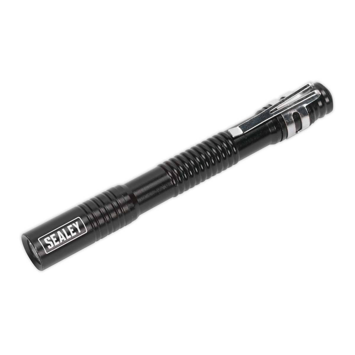 Sealey Aluminium Pen Light Lamp 0.5W LED 50lm 130mm Long Pocket Size LED043
