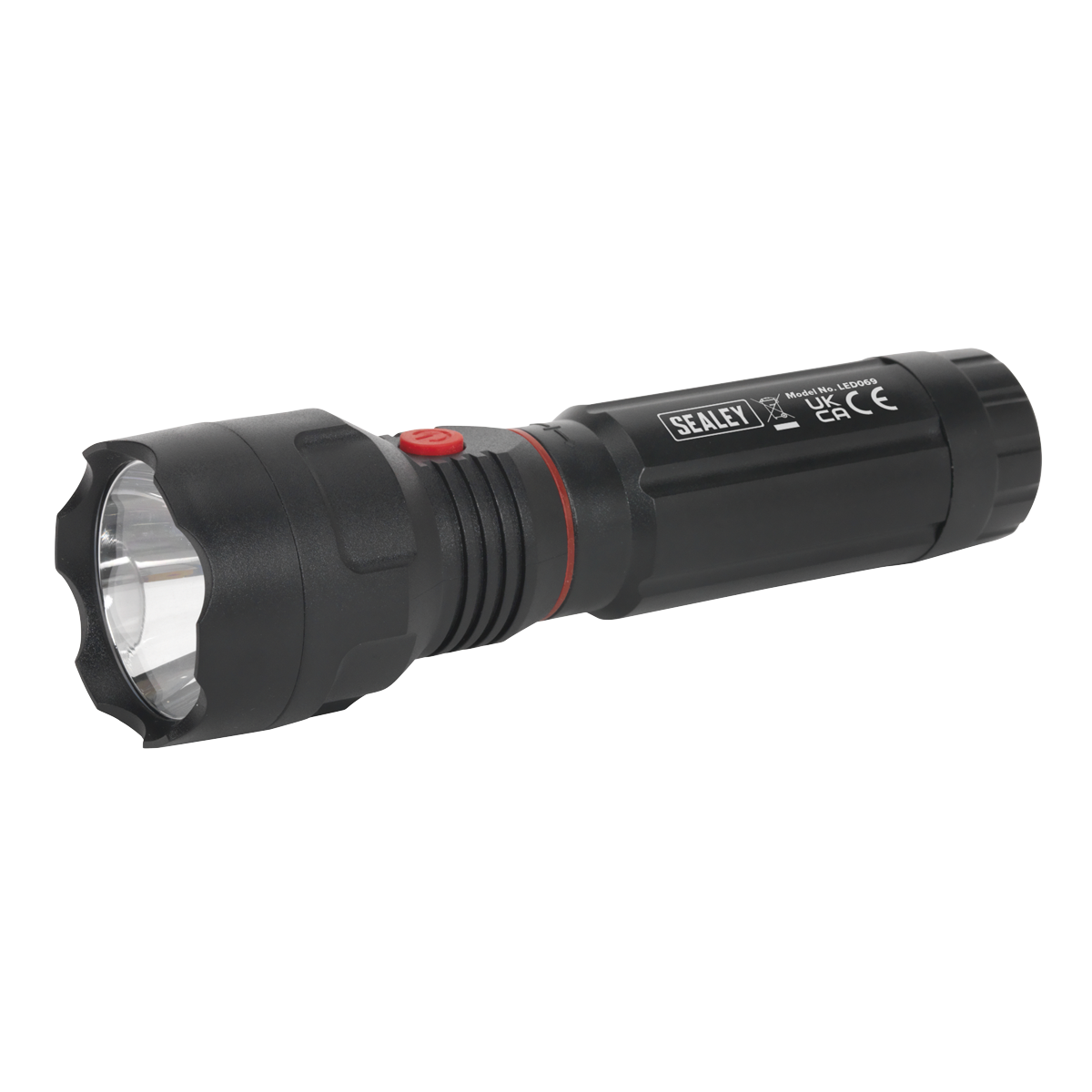 Sealey Torch/Inspection Twin Function Light 3W LED + 3W COB LED - Black LED069