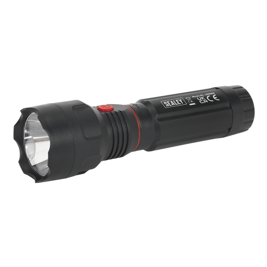 Sealey Torch/Inspection Twin Function Light 3W LED + 3W COB LED - Black LED069