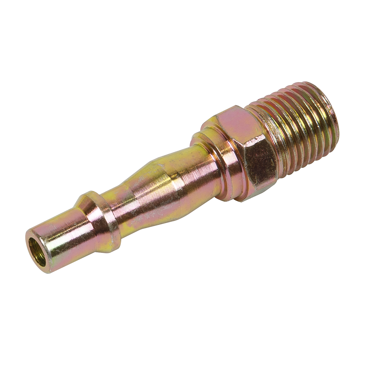 Sealey Screwed Adaptor Male Thread 1/4" BSPT 100 PSI 35-40 CFM - Pack of 5 ACX04