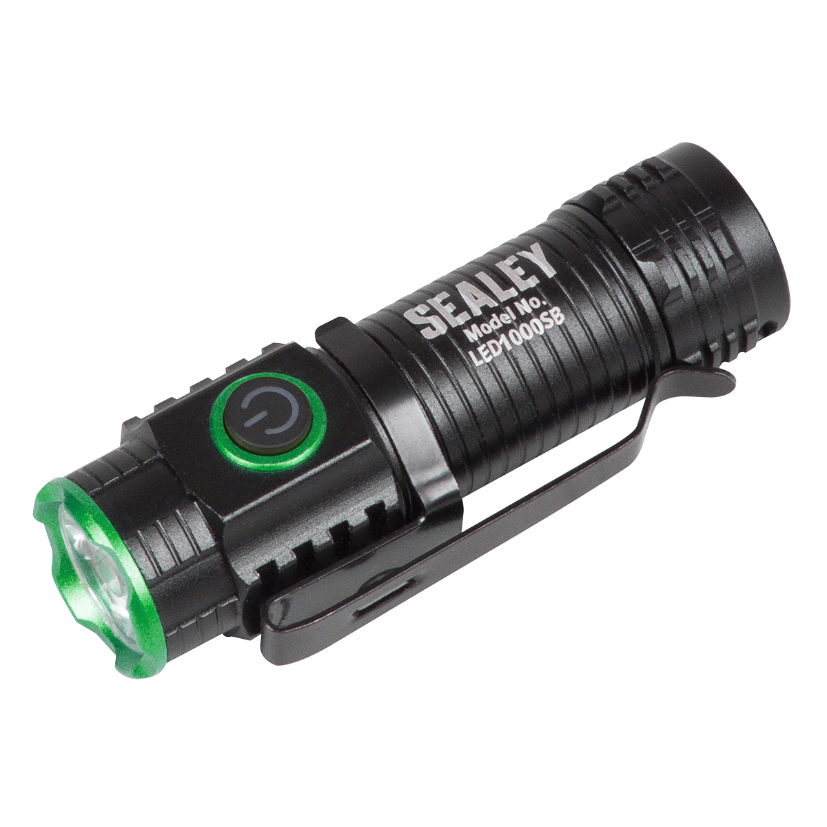 Sealey Super Beam 1000lm Rechargeable SMD LED 10W Pocket Light LED1000SB