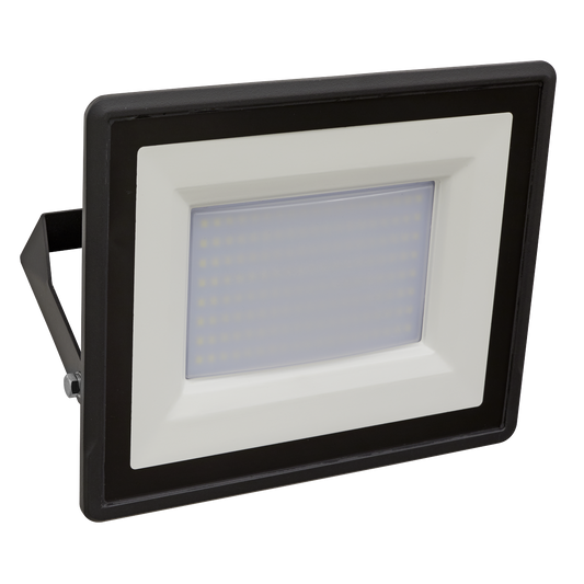 Sealey 100W SMD LED Extra Slim Floodlight With Wall Bracket 6500K LED115