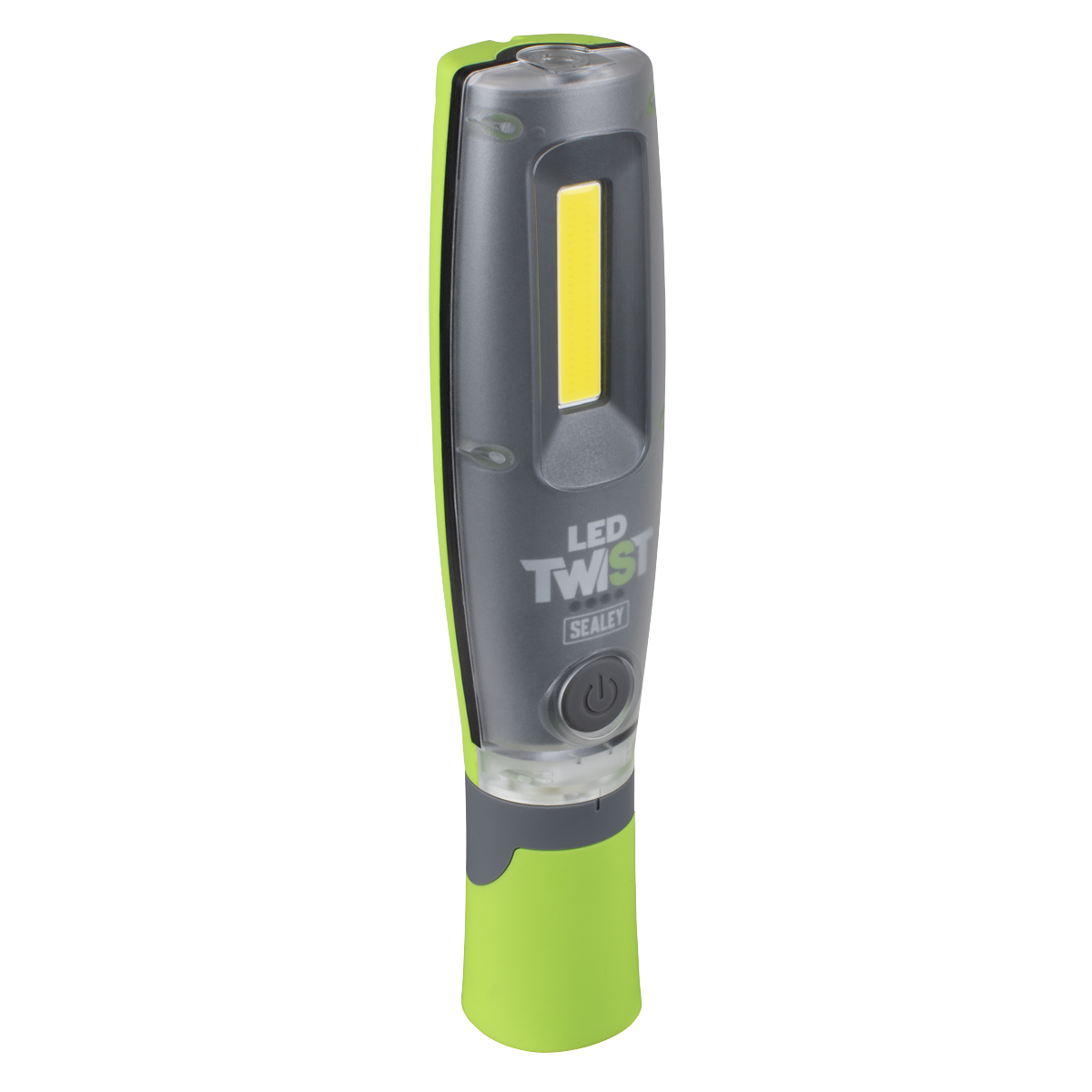 Sealey LED Twist Rechargeable Inspection Light Green 16W COB & 1W SMD LED2001G