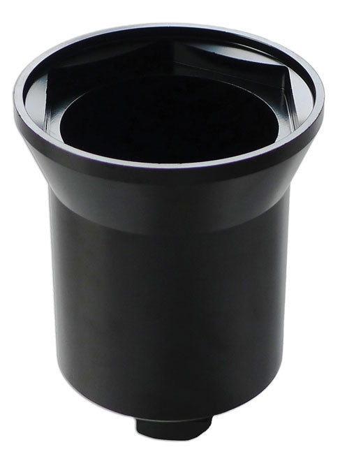 LASER 5293 Axle Nut Socket 95mm 36mm Steel Fits Mercedes-Benz Trailer Axles