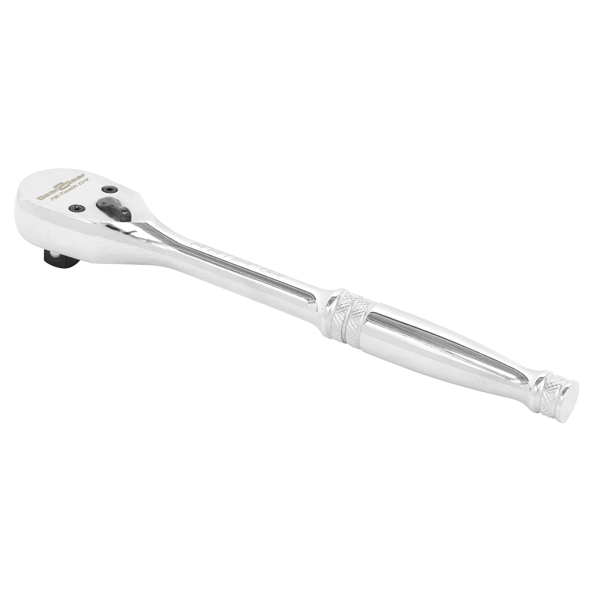Sealey Ratchet Wrench 3/8" Square Drive Dust-Free Pear-Head Flip Reverse AK661DF